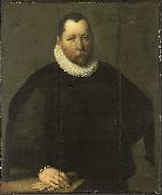 unknow artist Portrait of Pieter Jansz oil painting on canvas
